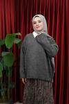 TRİKO KAZAK - ANTRASİT