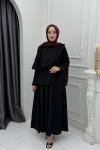 Betül Etek Takım Siyah