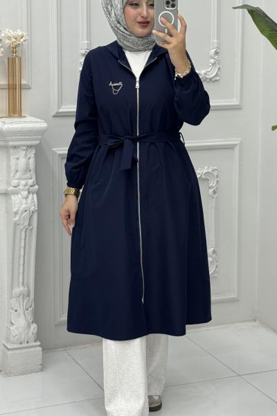 Ela Kap Trenç Lacivert