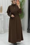 Feyza Elbise Kahverengi