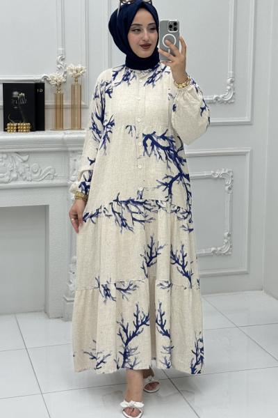 Işıl Elbise Lacivert