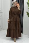 Melisa Elbise Kahverengi