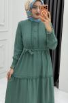Nefes Elbise Mint Yeşili